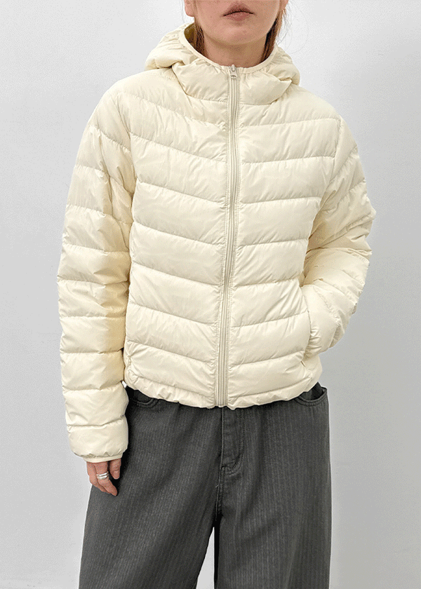 Genlock Duck Down Hood Lightweight Padding