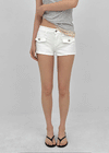 Tuvia Low-Waist Pocket Shorts