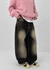 Kelant Washed Wide Denim Pants