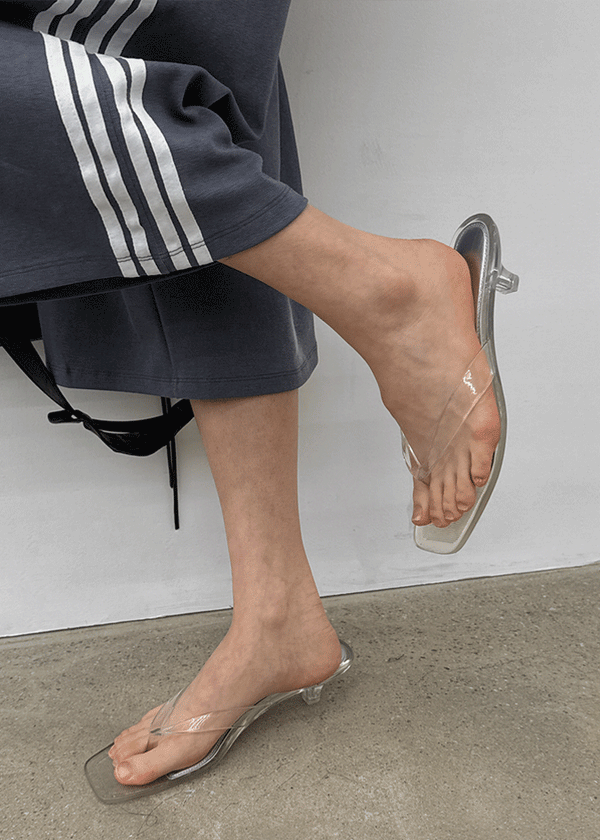 Colfeel Jelly Flip-flop Heels