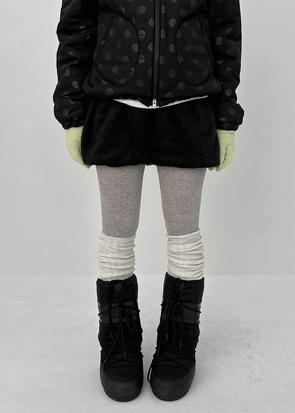 Popa Hairy Pumpkin Banding Shorts