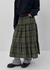 Aor Check Cancan Long Skirt