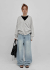 Nader Washed Wide Denim Pants