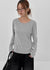 Hechesi Basic Fleece Long Sleeve T-shirt