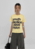 Corset print short-sleeve tee