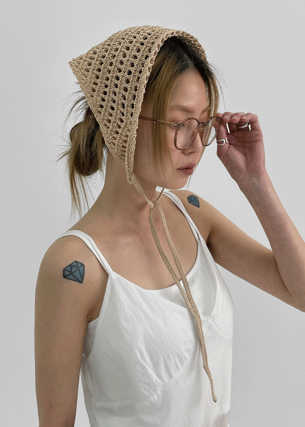 Koutong Net Strap Scarf