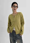 Nevict Round Knit Cardigan