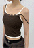 Abelve Lace Layered Sleeveless (Built-in Cap)
