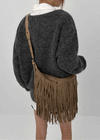 Coolnuck Suede Fringe Cross Bag