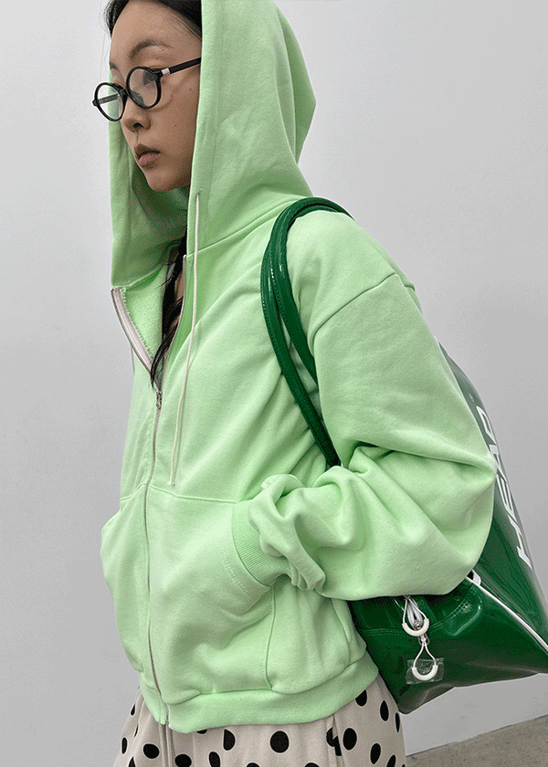 Chariot Overfit Hooded Zip-up