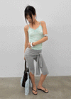 Fathom Flower See-through Lace Sleeveless