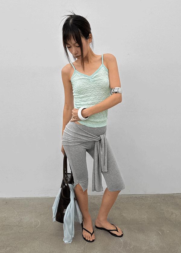 Fathom Flower See-through Lace Sleeveless