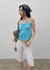 Finale Punching Shirring Sleeveless