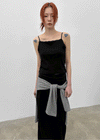 Lace-Trimmed Sleeveless Top