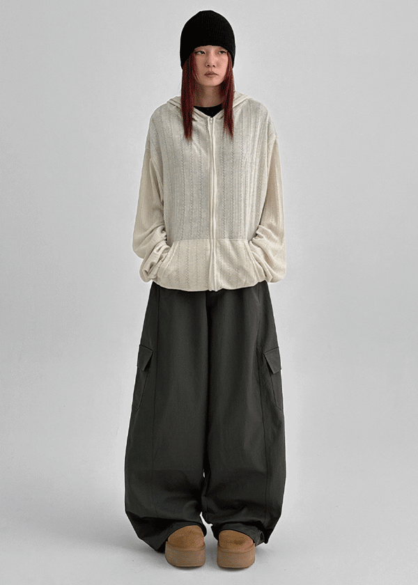 Rankin Back Banding Wide Cargo Pants