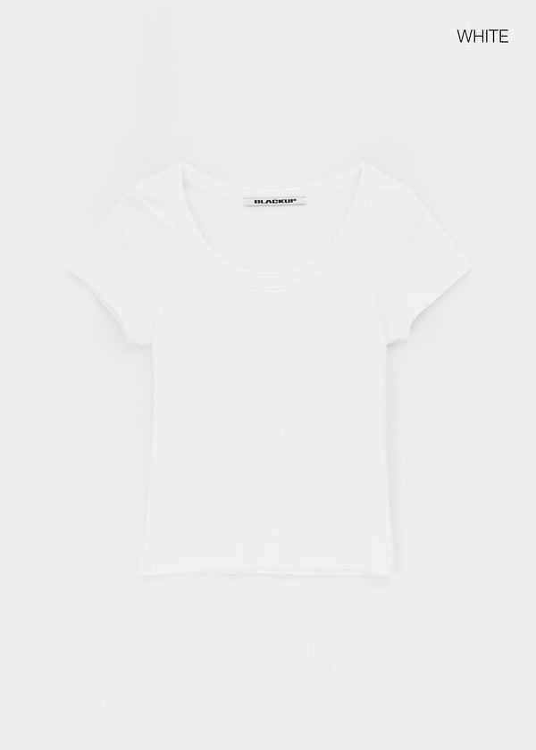 [MADE] Popuni U-Neck Short Sleeve T-Shirt