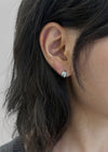(SILVER 925) Belfi One-touch Earrings