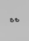 Tukatsu Silver Circle Earrings