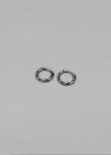 Jiro Bird Twist Ring Earrings