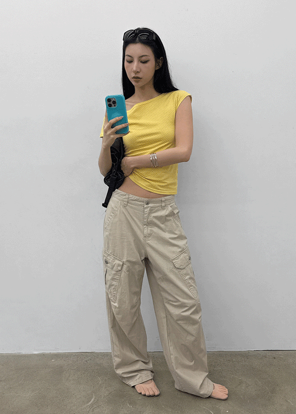 Patchu Pigment Cargo Pants