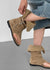Dumbo Buckle Suede Thong Mid Boots