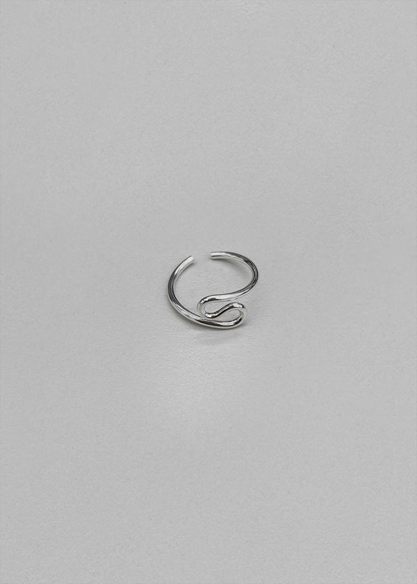 (SILVER 925) Charlene Open Silver Ring