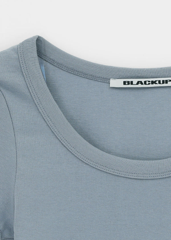 [MADE] Popuni U-Neck Short Sleeve T-Shirt