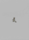 (SILVER 925) Cubic Cross Piercing