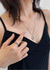 Menoal Silver Layered Ring