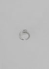 (SILVER 925) Charlene Open Silver Ring