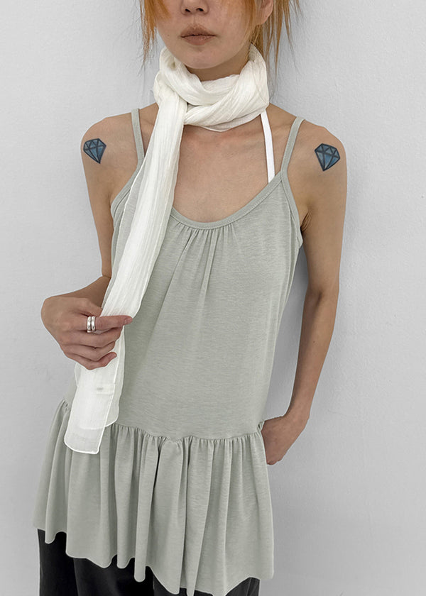 Turin Wrinkle Tencel Muffler