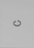 Socially Circle Silver Open Ring