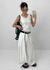 Bentil Pin Tuck Summer Wide Slacks