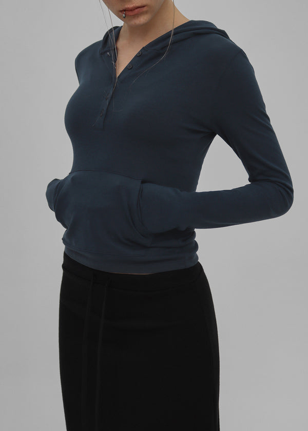 [MADE] Áo thun dài tay có mũ Rikin Burton