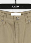 (UNISEX) mirror wide cotton pants
