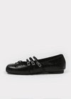 Eclon Strap Ribbon Flat Shoes
