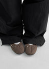 Shelly Studded Suede Flats