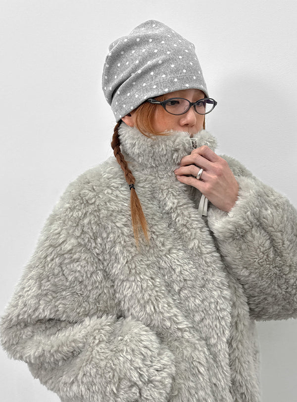 Tegan Dot Turban Beanie