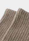 Pangunahing Bahagyang Ribbed na Medyas