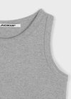 [B-BASIC] Round Neck Ribbed Sleeveless Long Ver.