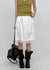 Curryner Satin Lace Midi Skirt