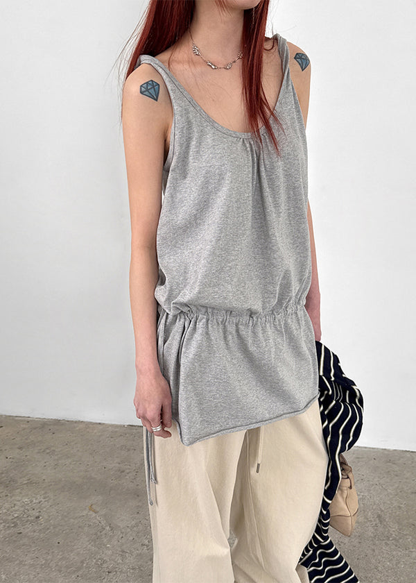 Mens Layered Strap Sleeveless