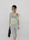 [MADE] Pruisi Summer Boat Neck Knit Top