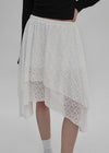 [MADE] Cottage Unbalanced Lace Skirt