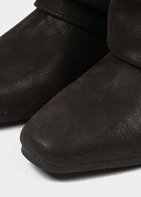 Bottes en cuir pliantes Showball