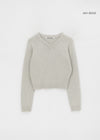 [MADE] STENNE V-NECK KNIT 50% WOOL