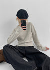 [MADE] STENNE V-NECK KNIT 50% WOOL
