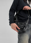Javits buckle pocket shoulder bag