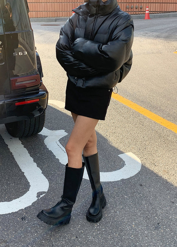 [MADE] High Collar Padded Jacket