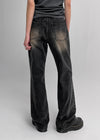 Boobel Wash Bootcut Denim Pants